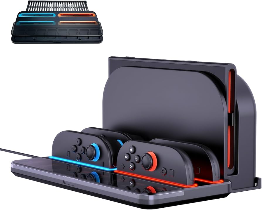 Amazon.co.jp: Switch 2 ジョイコン2用 Joy-Con2 充電スタンド 4