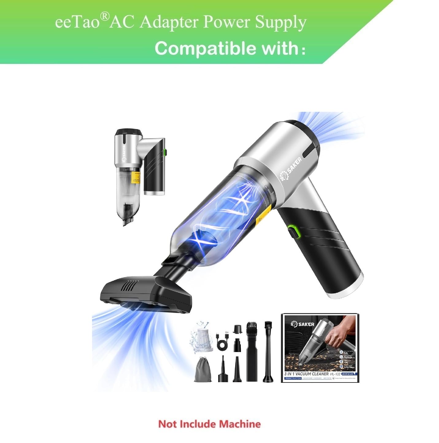 Amazon.com: eeTao 5V Replacement Charger Compatible with Saker