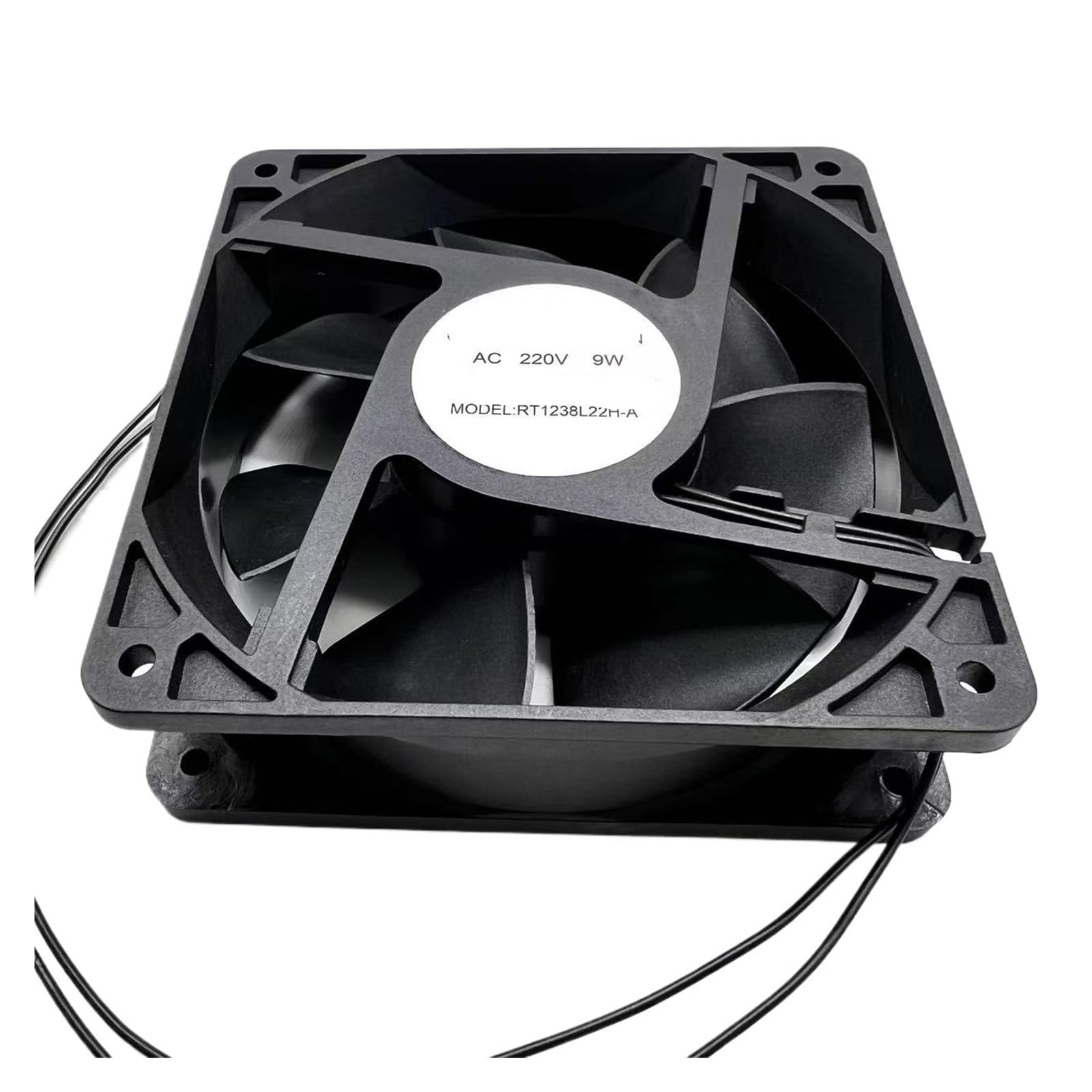 PEQYUACTE RT1238L22H-A AC 220V 9W 120x120x38mm 2-Wire Cooling Fan