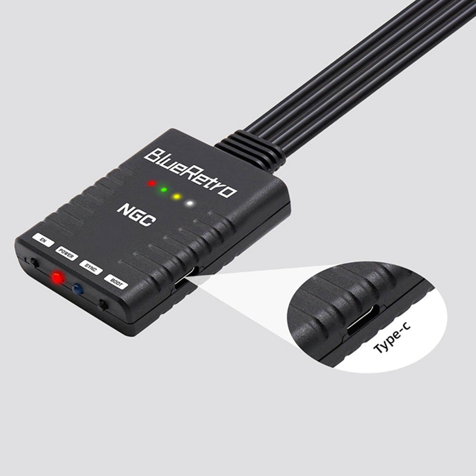 ZEZEFUFU Adaptateur de manette de jeu sans fil pour console NGC GameCube