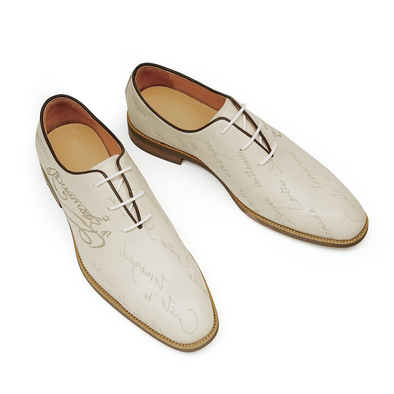 Générique Derbys Affaires Décontractés pour Hommes Chaussures Habillées Formelles de Costume en Cuir Été Fête Mariage