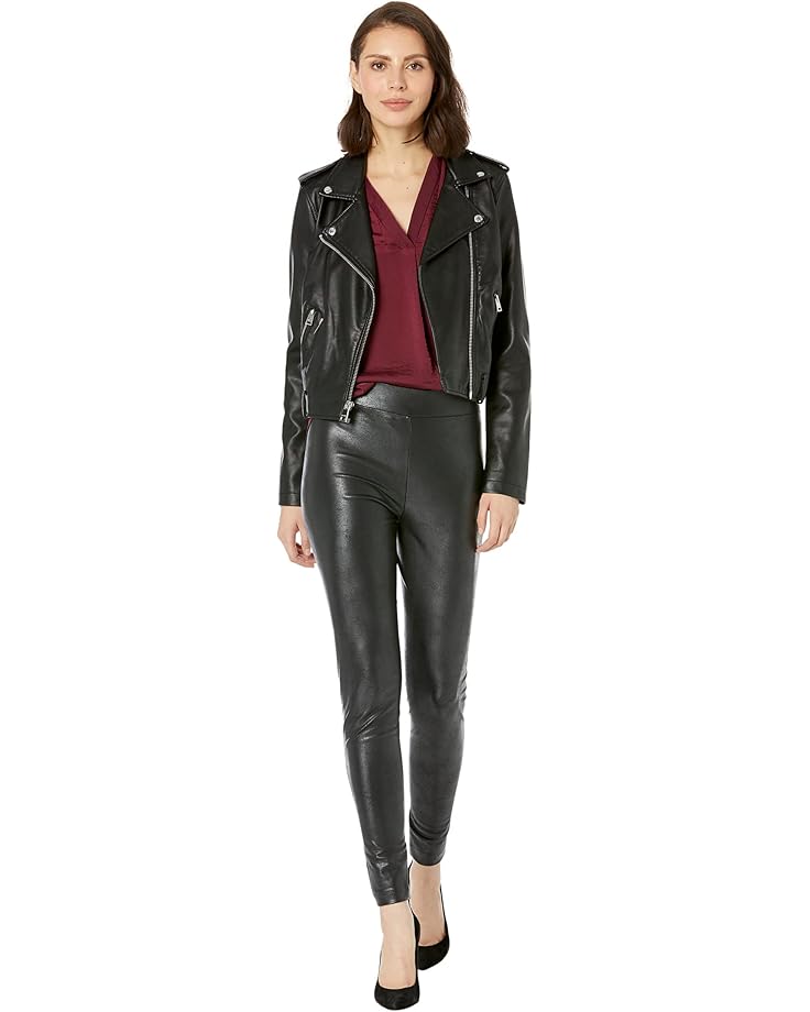 Vince Camuto Leather Coated Ponte Leggings - #4 of 4