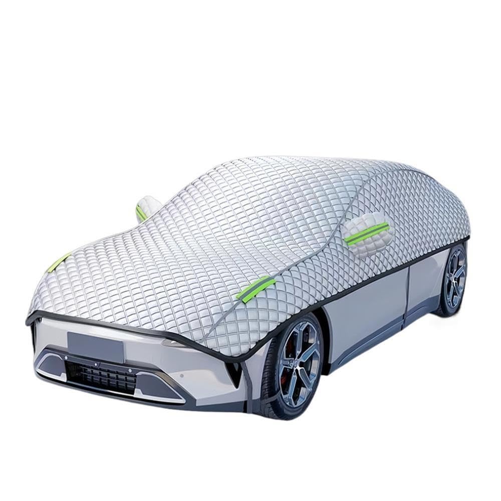 Funda Universal for Medio Coche for Todas Las Estaciones, protección Solar, Nieve, Escarcha, Tela Oxford(Sedan-Sedan)
