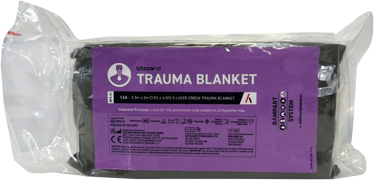 Emergency Survival Blanket (OD Green/Silver) - BPS-01