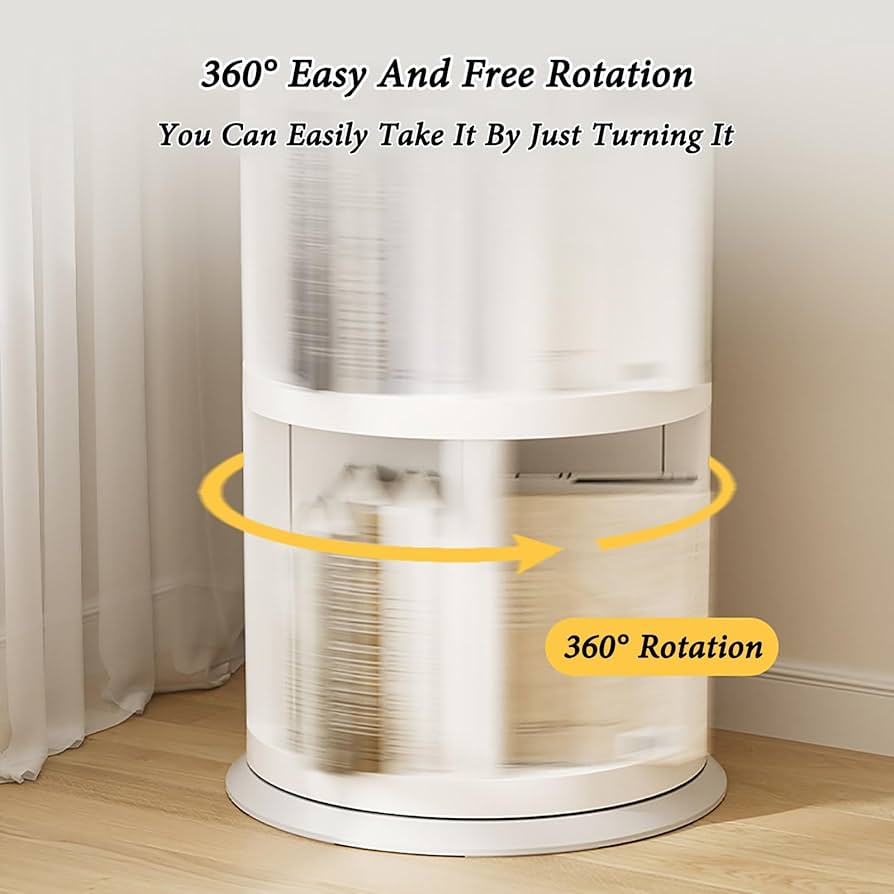 回転式本棚(白) 99f46f3522e9305e30fcd6dba08d8c