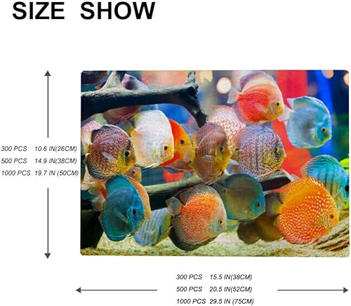 Miniatura 7 de Fishes in The Aquarium - Rompecabezas de 300 piezas para adultos y niños