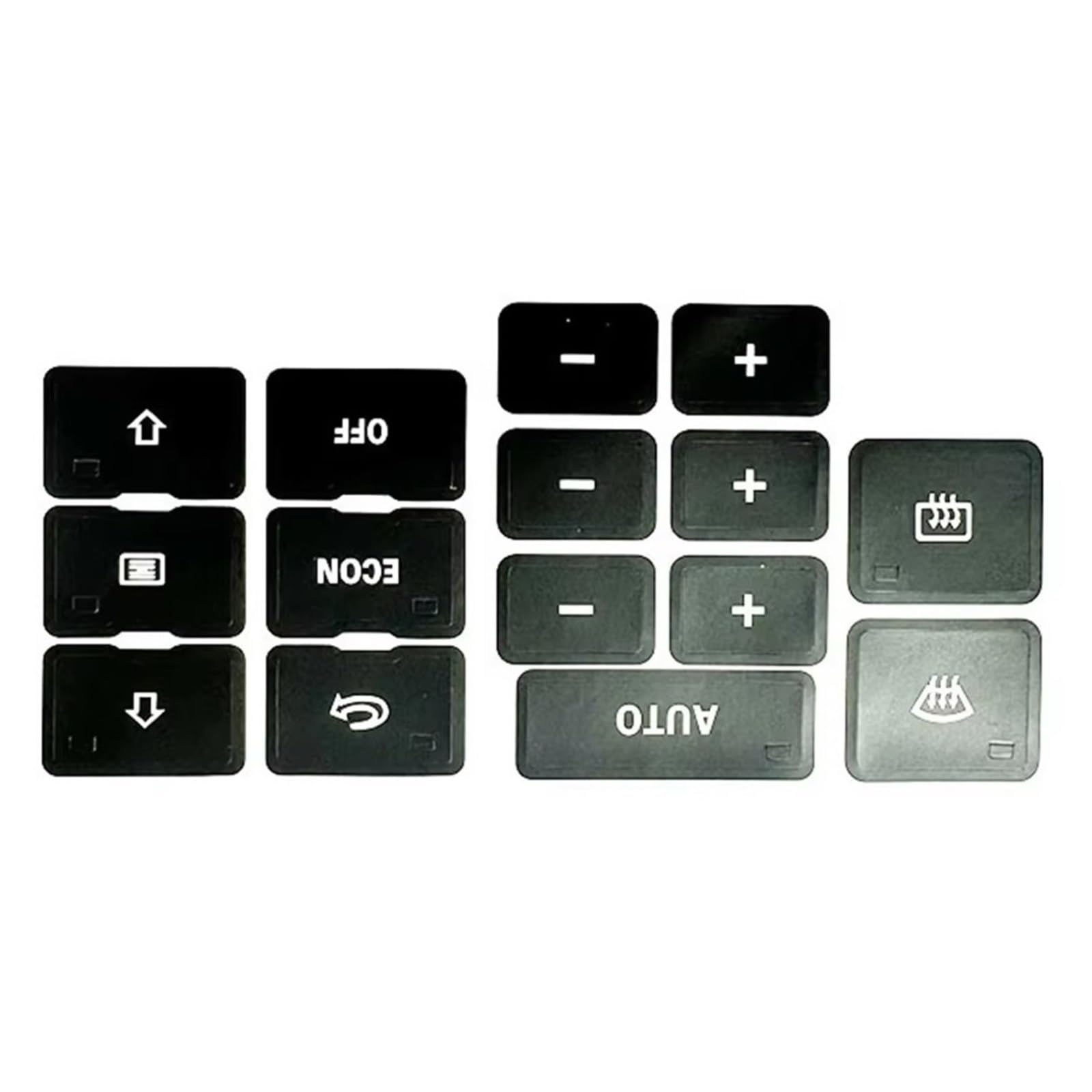Repair Compatible with A6 C5 Car Air Condition Climate Heater Control Button Repair Sticker Interior Accessories
