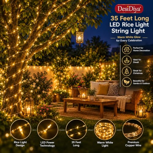 Desidiya Store पर जाएं DesiDiya® 35 फीट लंबी LED पावर पिक्सेल सीरियल - Image 6