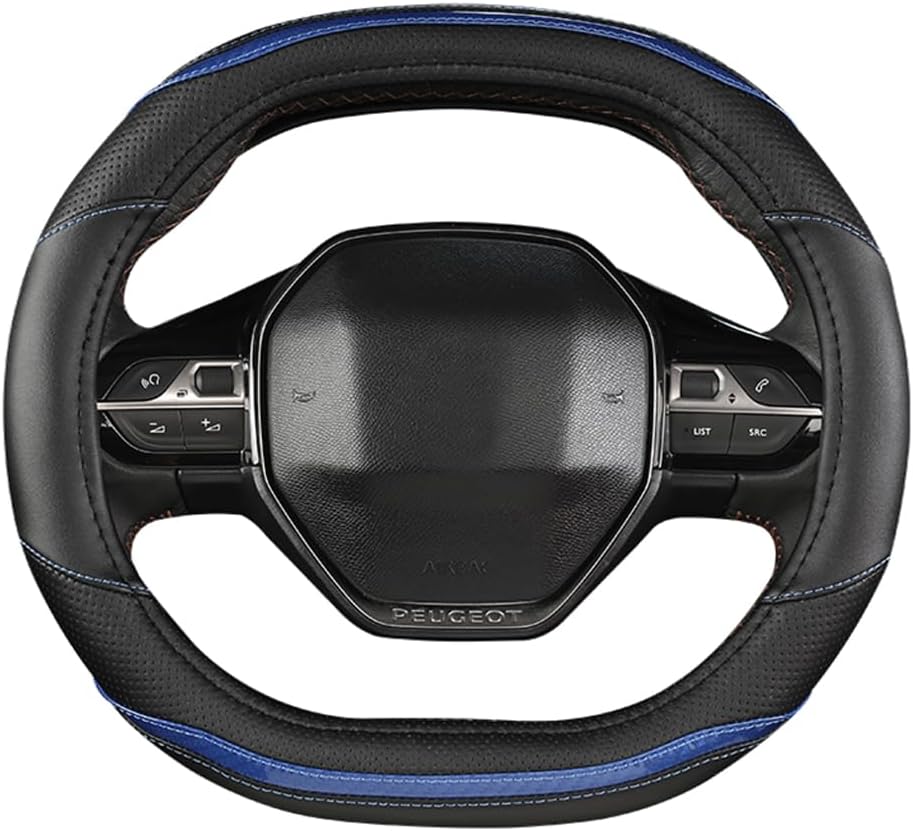 Car Steering Wheel Cover Micro Fiber Leather Customized for Peugeot 4008 Peugeot 5008