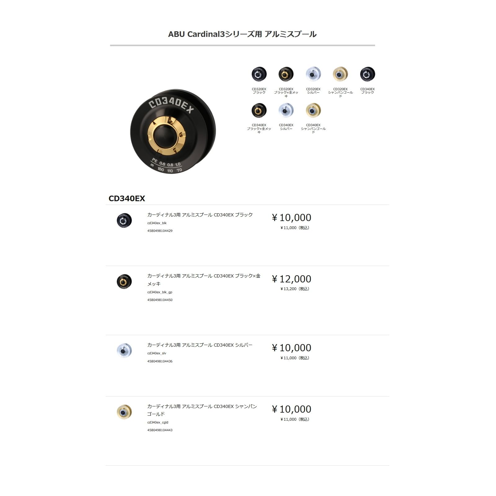 Amazon | Avail(アベイル) cd340ex_blk_gp カーディナル3用 アルミ