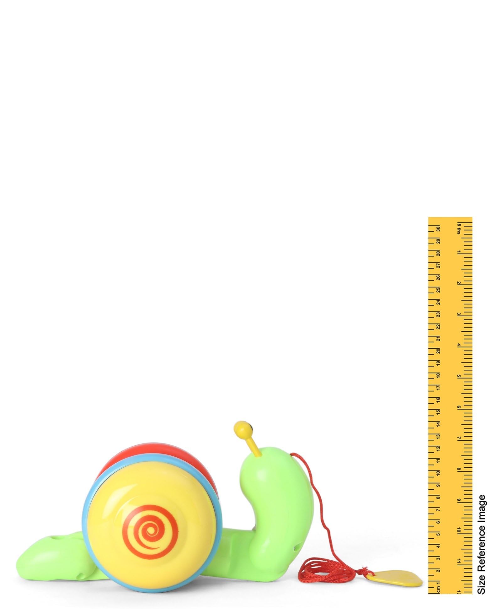 Toys Treasure Pull Along Snail with Wagging Tail for Children/Kids/Toddlers - Image 4 thumbnail