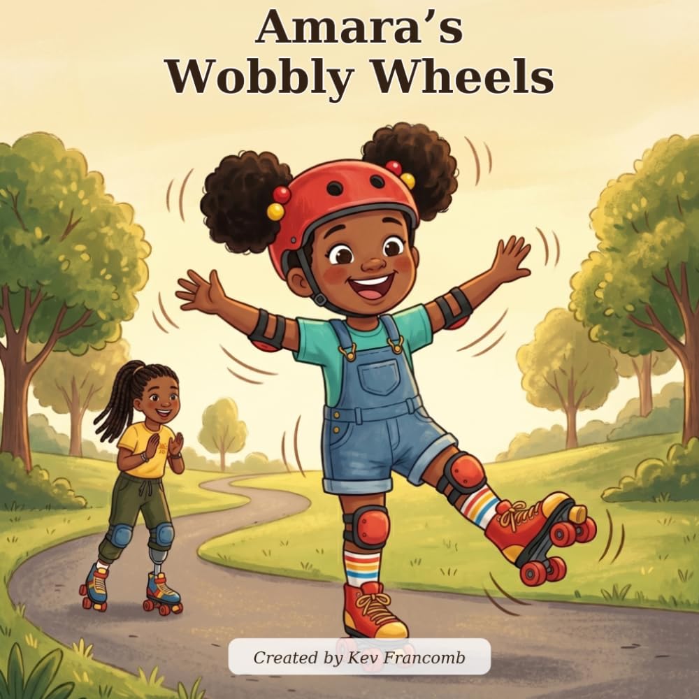 Amara's Wobbly Wheels: A wibbly-wobbly story about brave first tries