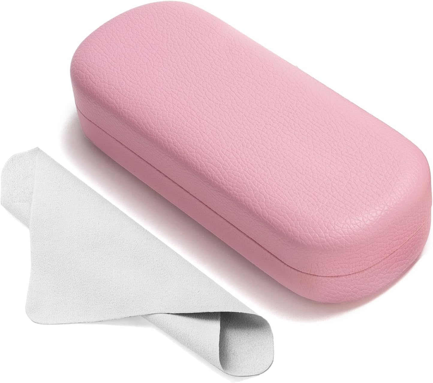 Glasses Case Large Hard Shell Eyeglasses Case PU Leather Protective Case for Sunglasses Eyeglasses