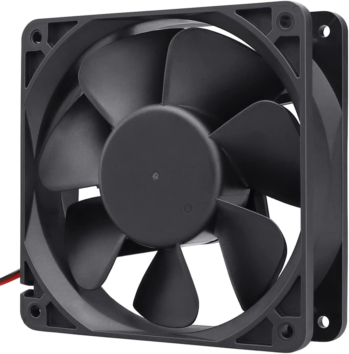 GDSTIME Dual Ball Bearings 1238 Cooling Fan, 120mm x 38mm 24V DC 125CFM Brushless Cooler Fan