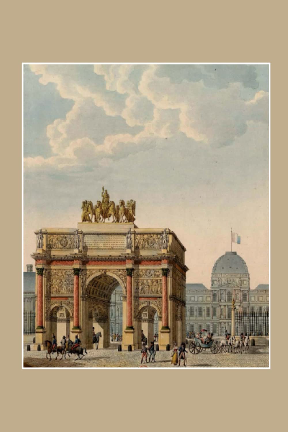 Carnet Ligné, Paris ARC de Triomphe Du Carrousel