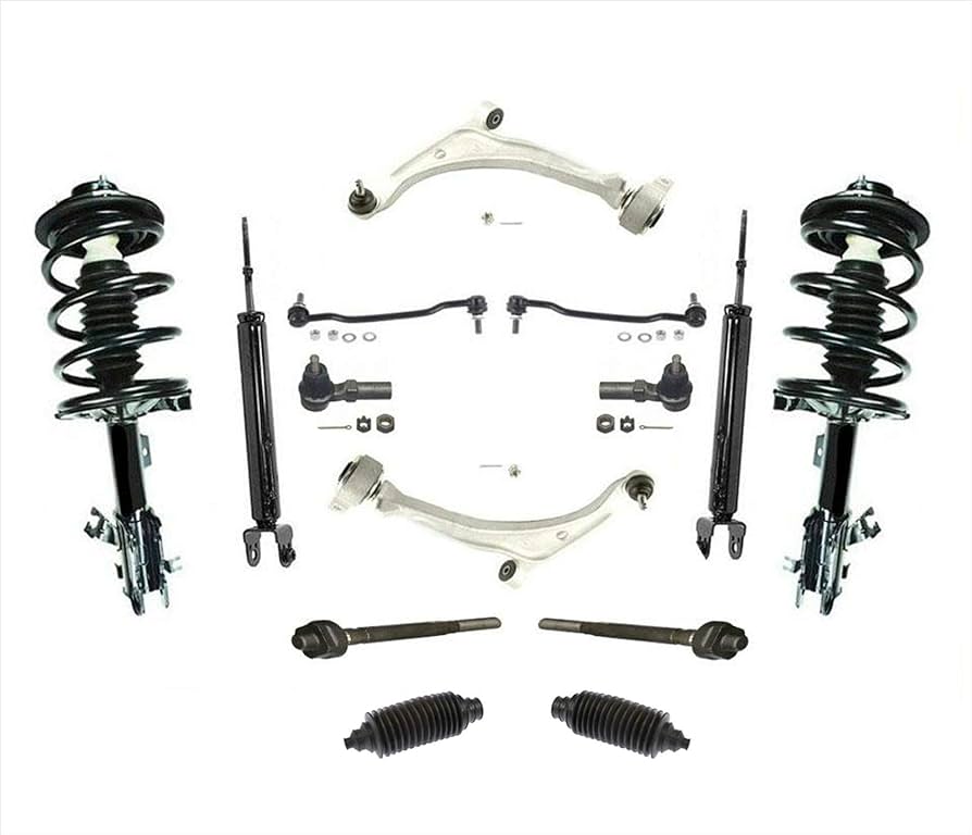 Amazon.com: Front Struts Shocks Lower Control Arms 12Pc Kit