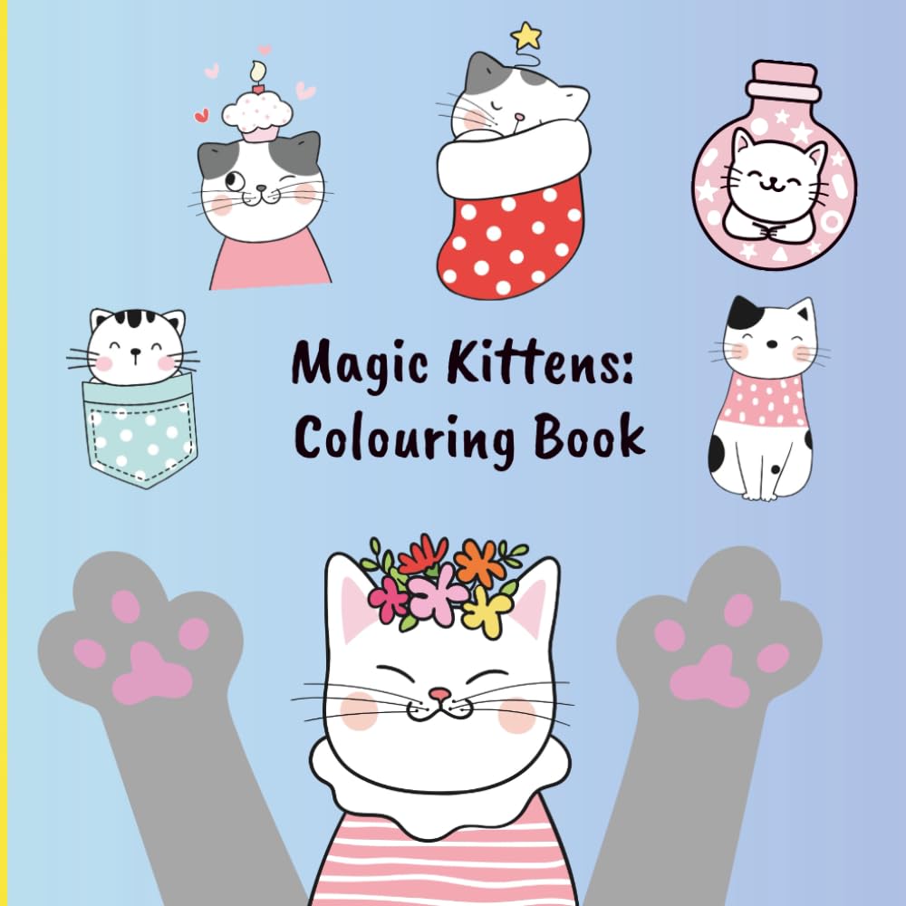 Magic Kittens Colouring Book