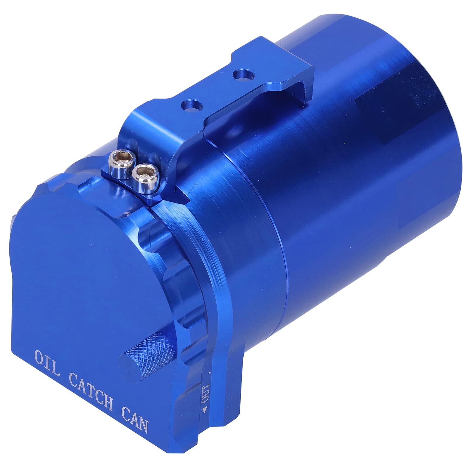 Zbiornik na ze stopu aluminium z akcesoriami montażowymi (Blue)