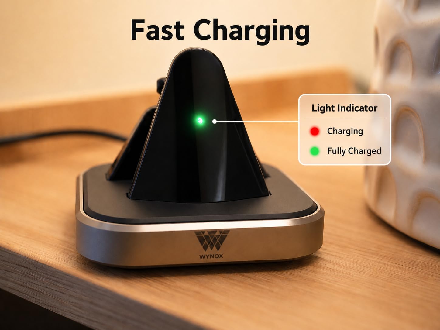 Aura Charging Dock Station Compatible with Meta Ray-Ban Smart Glasses - Premium ABS + Alloy Stand with LED Indicator, USB-C Powered, Fits Wayfarer & Skyler (Gen 1 & 2)