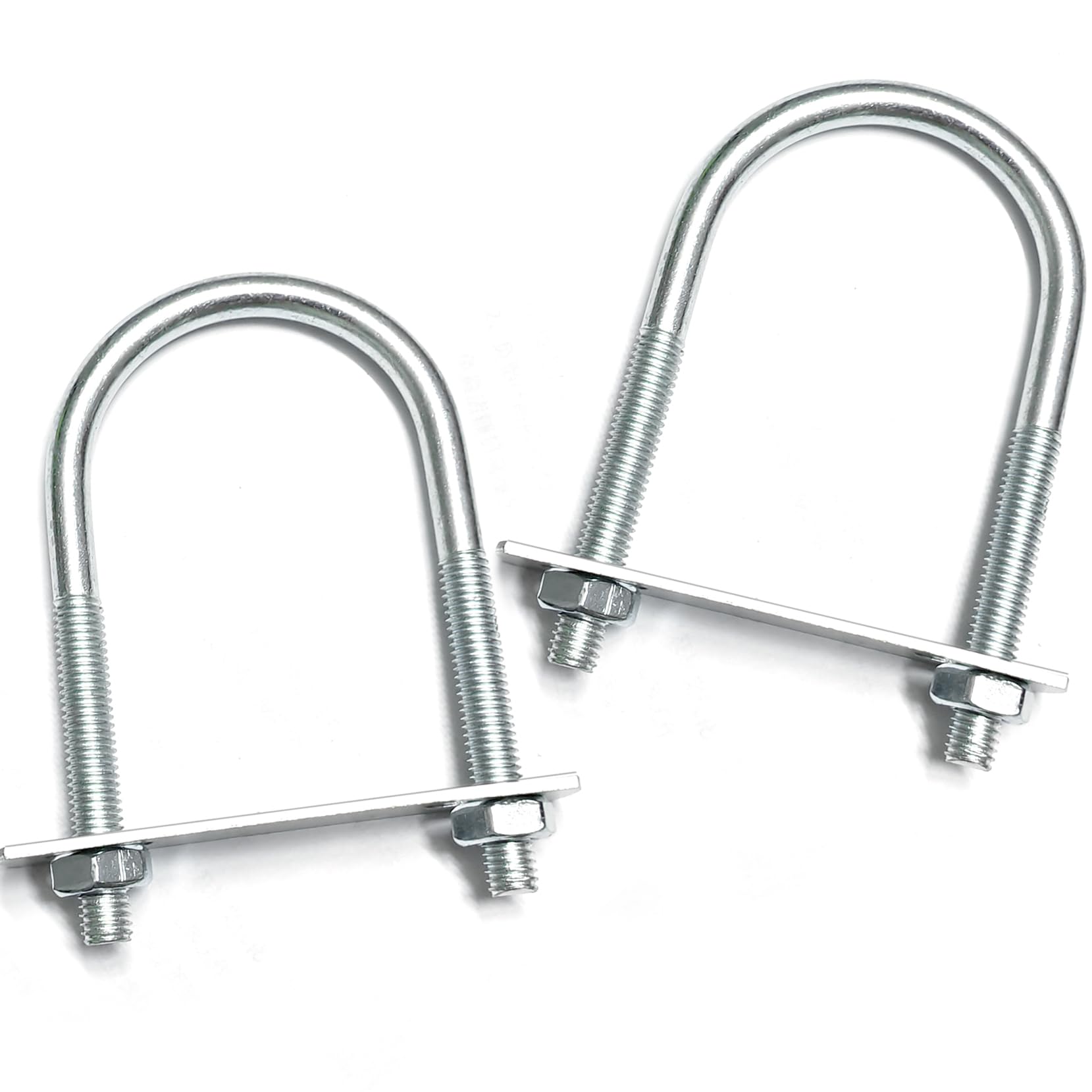 Heavy Duty U-Bolts - Galvanized Steel for Boats & Trailers -12 Heavy Duty U-Bolts - Galvanized Steel for Boats & Trailers -12