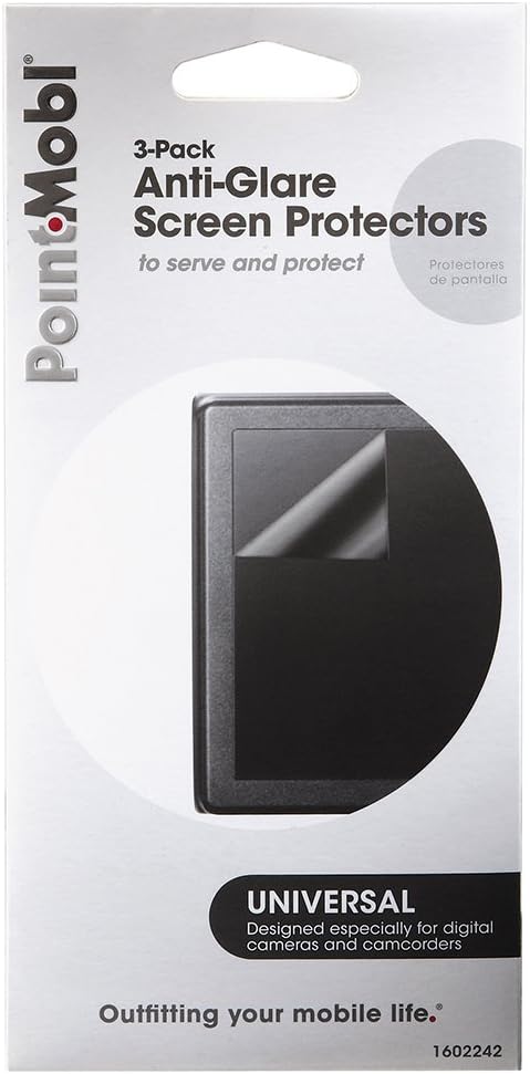 Anti-Glare Camera Screen Protectors 3-Pack