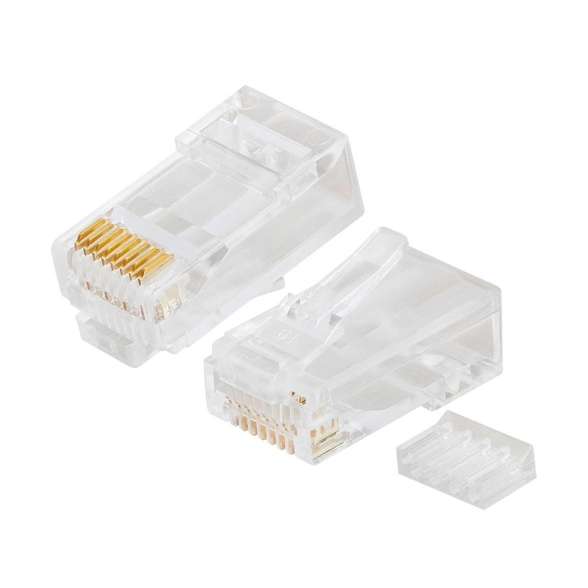 Platinum Tools 106188J Platinum RJ45 Cat6 redondo sólido 100/tarro
