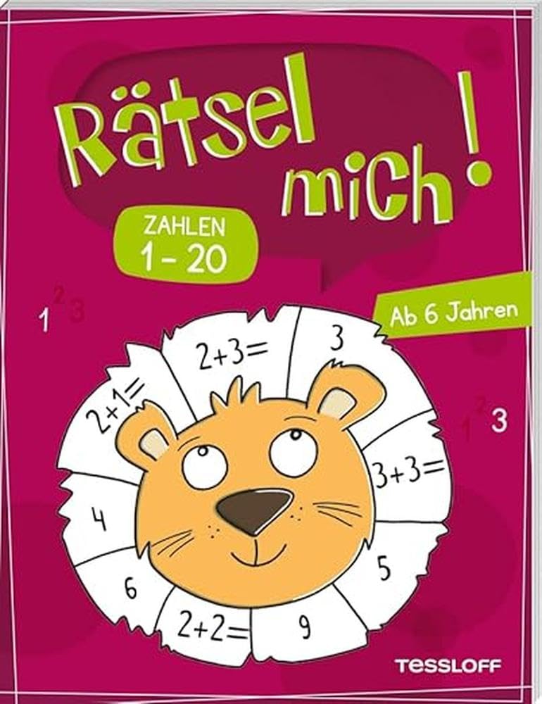 Rätsel mich! Zahlen 1 bis 20: Rätseln für Kinder ab 6 Jahren (Rätsel, Spaß, Spiele)