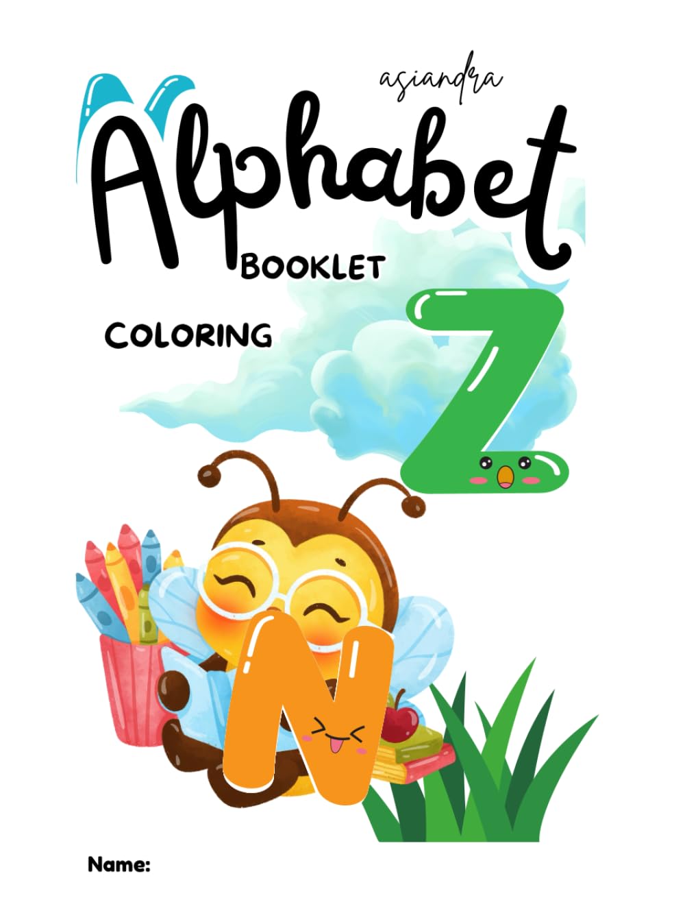 Alphabet Booklet: coloring