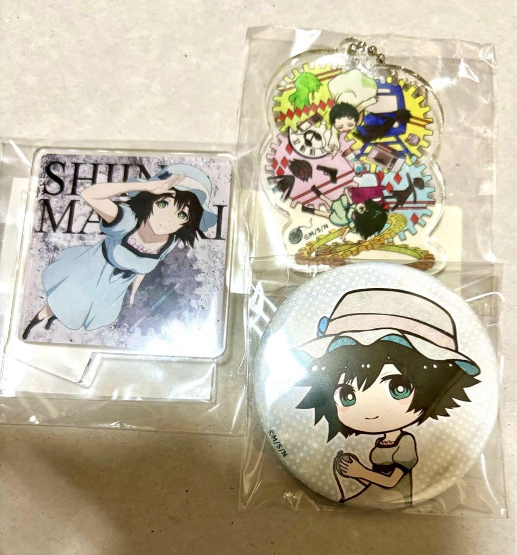 シュタインズゲート　STEINS;GATE　椎名まゆり　くじ引き堂　缶バッジ シュタインズゲート STEINS;GATE 椎名まゆり くじ引き堂 缶