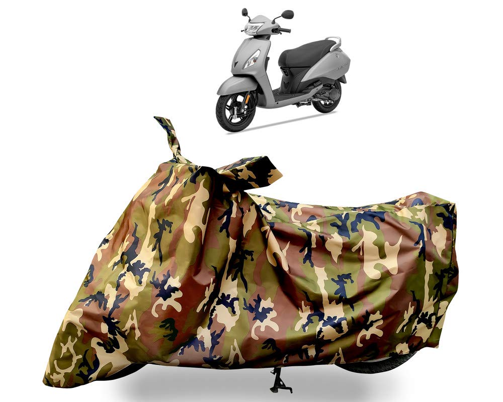 VVM Zexshikazol BS6 TVS Jupiter Bike Cover Waterproof - Dustproof - Scratch Proof - UV Protection - Thick Stuff - Strong Stitching - Full Body BS6 TVS Jupiter Bike Cover Polyester (Multicolour)