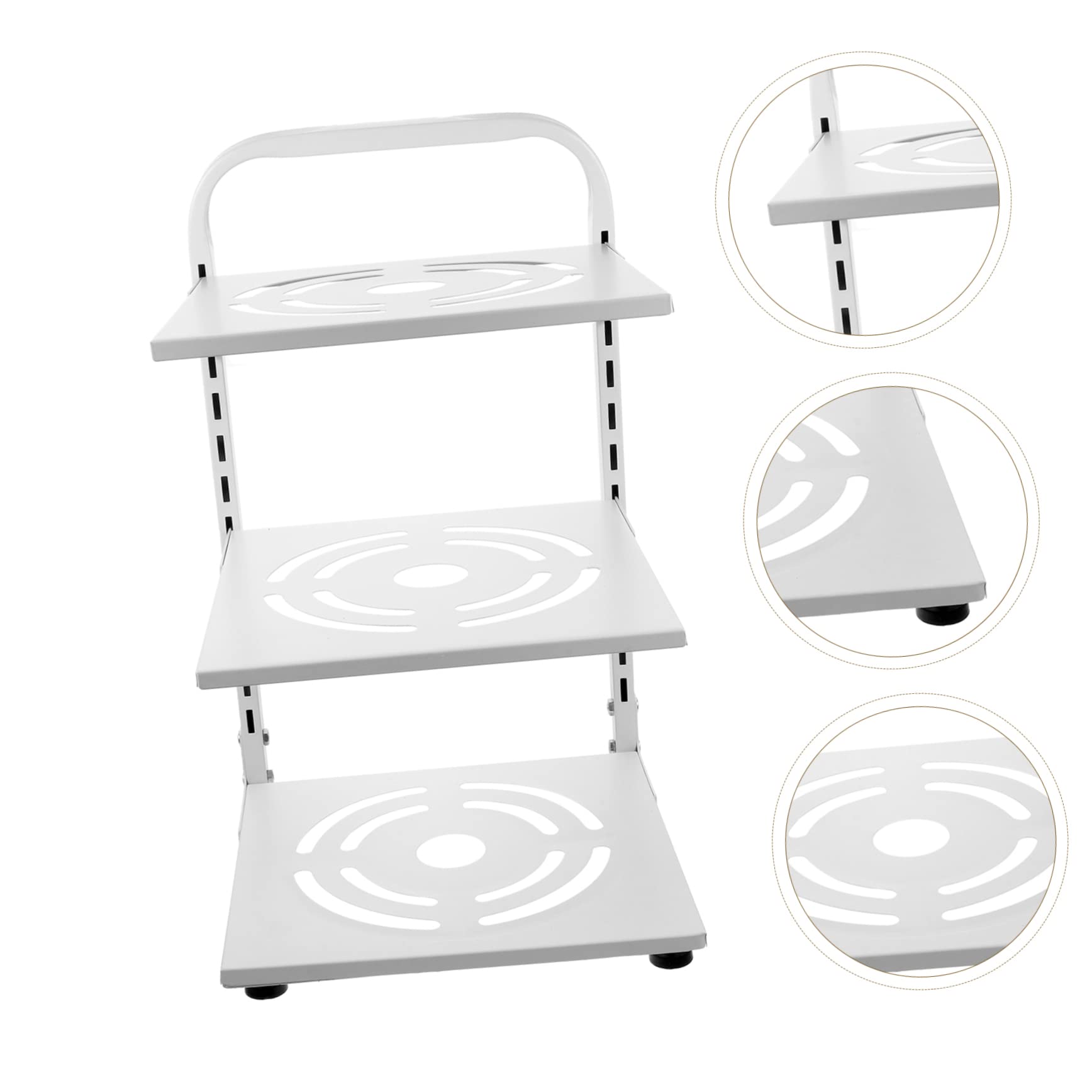 Griglia Per Padelle A 3 Livelli Per Impieghi Gravosi Contenitori Cucina Organizer Multistrato Regolabile Organizzatore Per Utensili Da Cucina