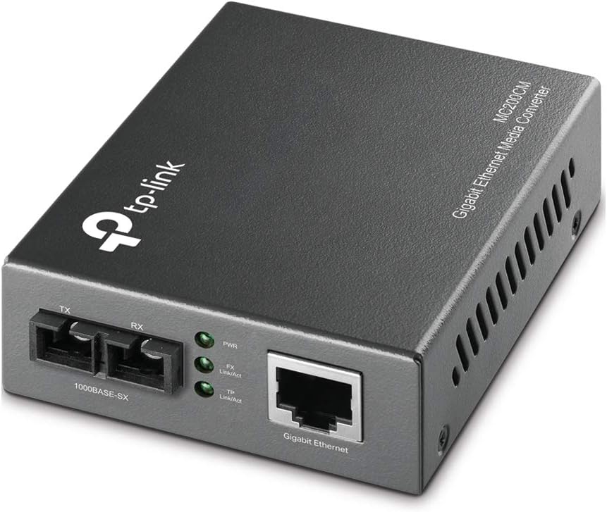 Gigabit SFP to RJ45 Fiber Media Converter | Fiber to Ethernet Converter