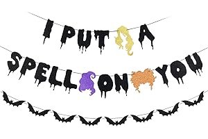 Bewitching 'I Put A Spell On You' Halloween Decorations Bring Eerie Enchantment