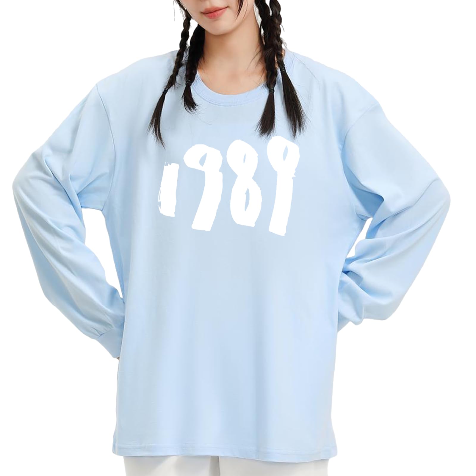 DEQUZTaylor 1989 ERAS Shirt, 100% Cotton Merch Swift Concert Shirts, Country Music City Oversized Tour Tee Shirt for Unisex