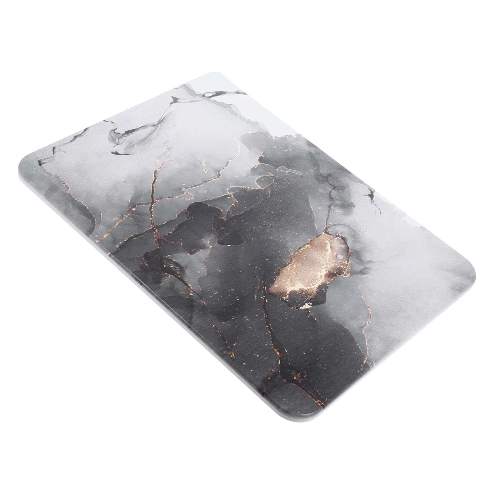 Tapis de séchage pour vaisselle diatomite absorbant gris