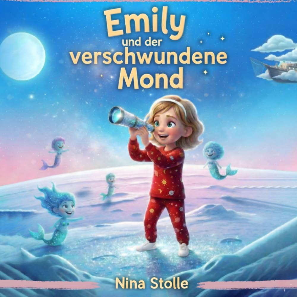 Emily und der verschwundene Mond: Abenteuer im Weltall – Ein Vorlesebuch über Freundschaft, Mut und die Geheimnisse des Universums für Kinder ab 4 Jahren