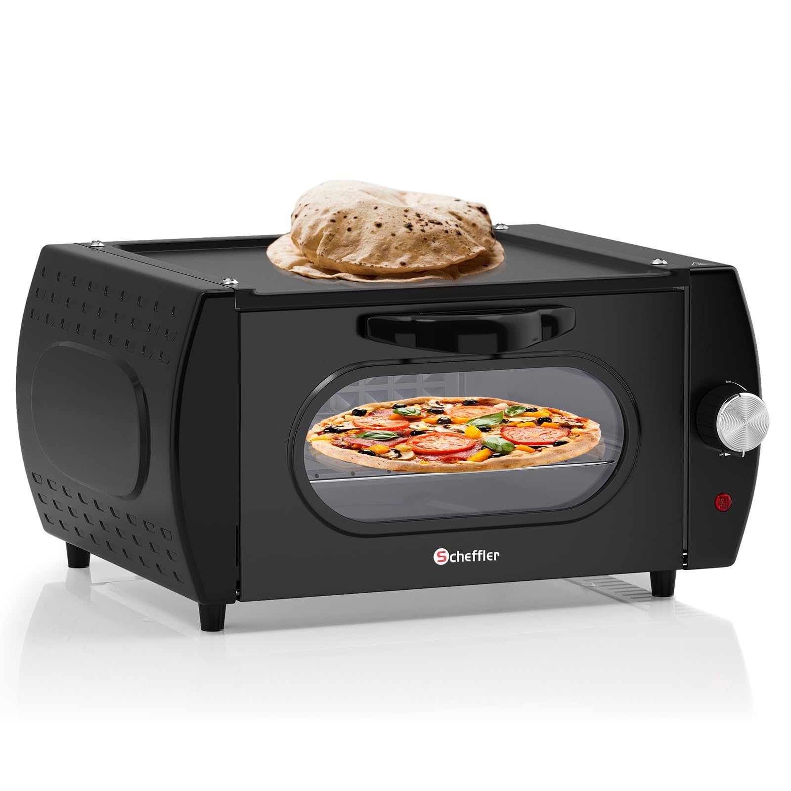 Scheffler Tandoor PO1101-Mini four à pizza, chapati, roti, lahmacun, manakish, naan