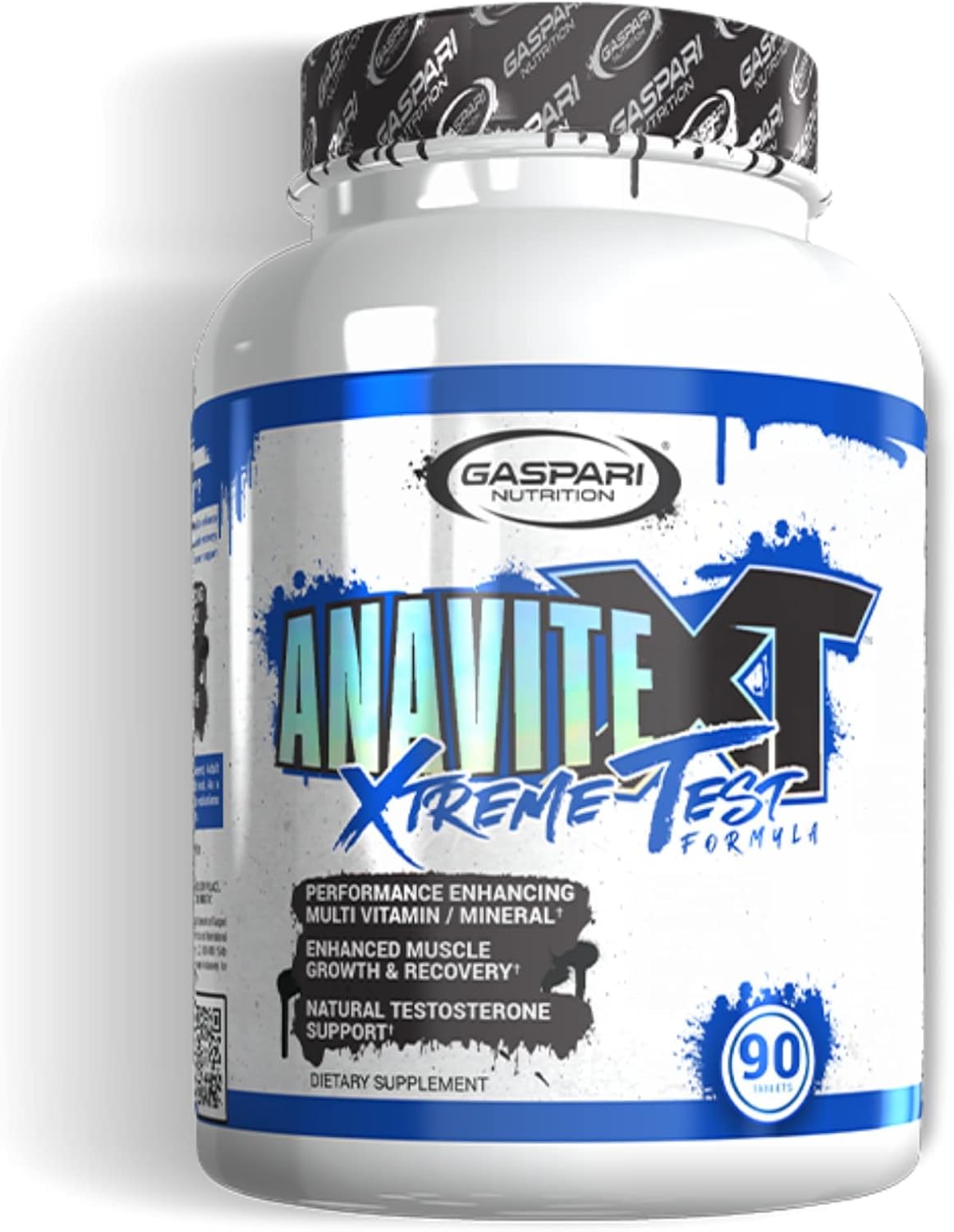 Gaspari Nutrition Anavite XT: Multivitamin and Mineral Complex for Men, Enhanced Muscle Growth and Recovery, Testosterone Support, 90 Tablets