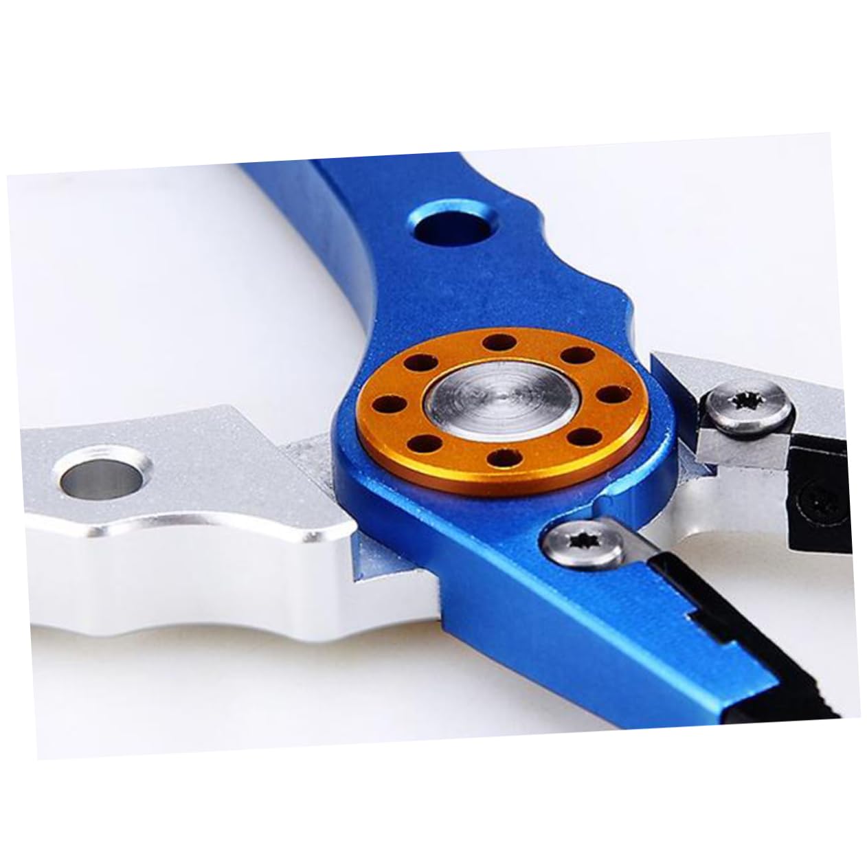 Pinza da Pesca Multifunzione Ht1005 in Lega di Alluminio | Muso Stretto Zigrinato, Taglio in Acciaio al Tungsteno, con Cavo Metallico e Custodia in Nylon