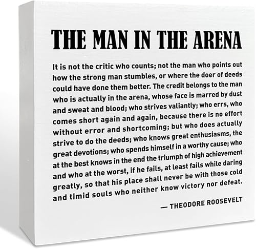 Miniatura 14 de Letrero de madera para habitación de niños, con texto en inglés «You Are Braver Than You Believe», decoración inspiradora de escritorio