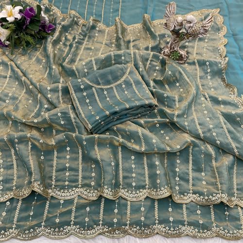 Image of Amazon Brand - Tavasya Womens Saree