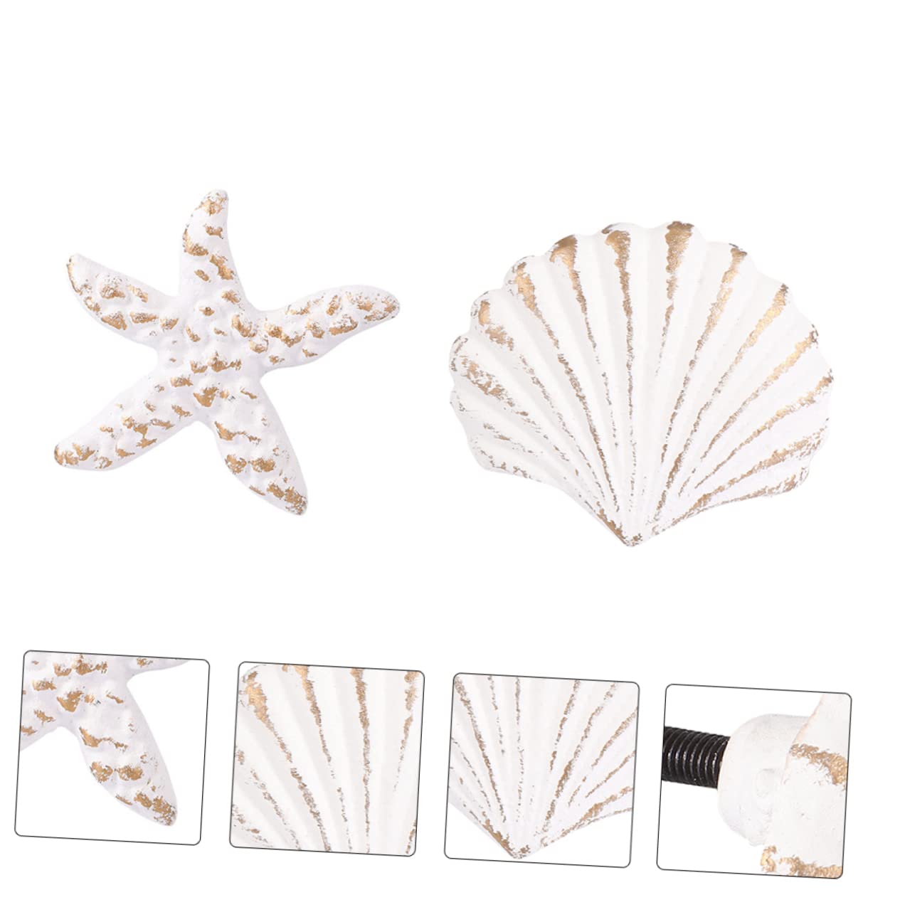 HOMSFOU 2pcs Drawer Knob Retro Cabinet Handle for Boys and Girls Room Easy Install Pull Handle for Closet Wardrobe Door