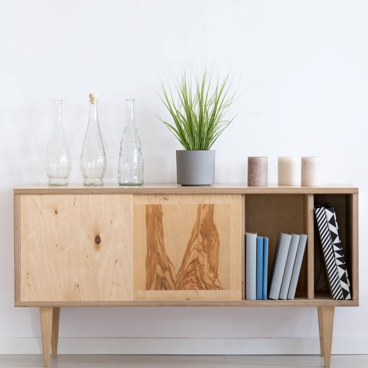 Artificial Grass Plants, Fake Tall Grass 12pcs Cattails Adornments Artificial Greenery Stems Fake Outdoor Plants for House Home Indoor Outdoor Office Room Gardening Christmas - Image 8