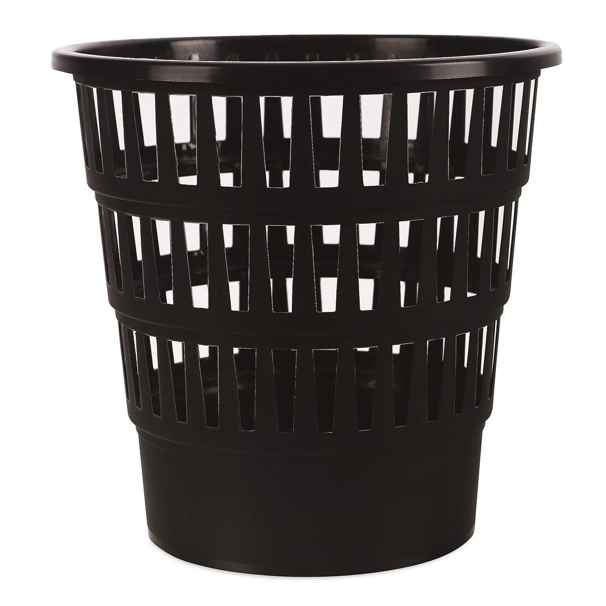 Prullenbak/afvalbak - 16 Liter - Kunststof - Wit - 35 X 44