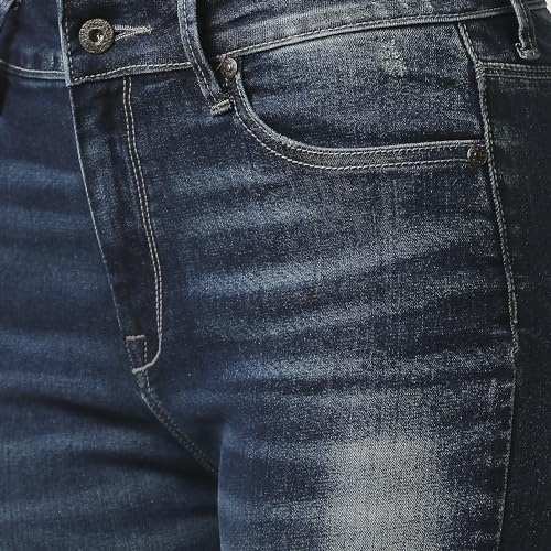 Image of Pepe Jeans Women's Dion Skinny Fit High Waist Ankle Length Jeans