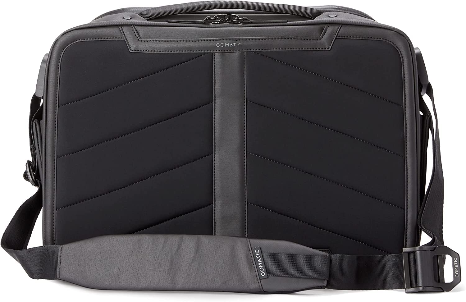 Gomatic Messenger Bag 15 L | Bandolera | Maletín para Portátil | Impermeable | Bolso Cruzado | Bolsa para Portátil | Bolso para la Oficina | Bolsa de Trabajo | Bolso para Cámara | Resistente al Agua