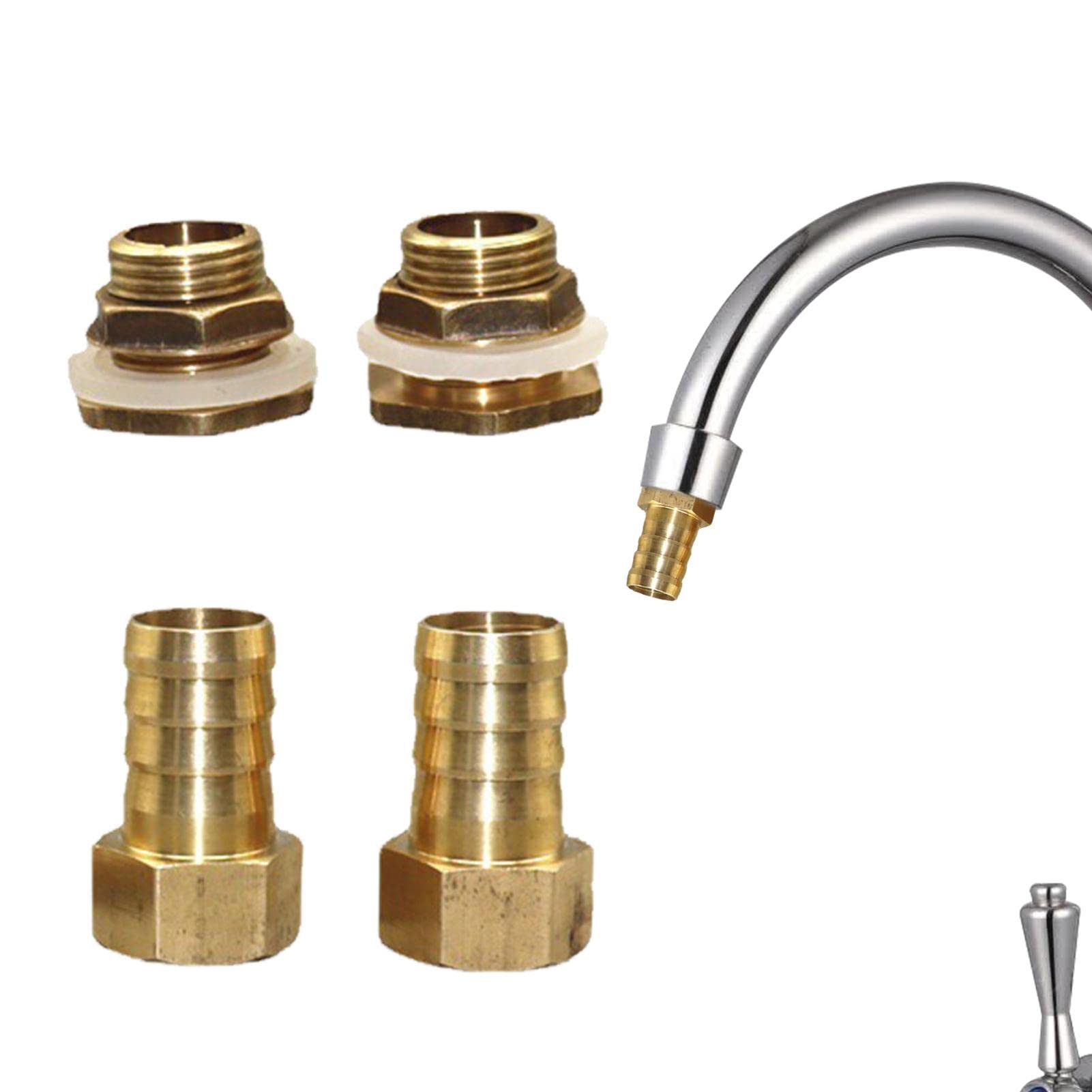 Adaptador Para Bidón De Agua - Conector De Latón De 19 Mm, Antifugas, Ideal Para Riego, Camping Y Jardinería