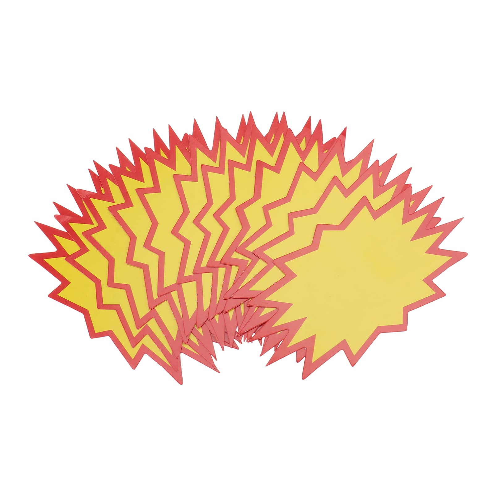 NUOBESTY Signs Retail Signs Burst Signs Label Tags for Retail Store Party Favors 200Pcs