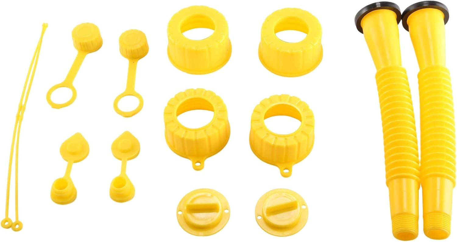 Mabstr 2Sets Gas Can Spout Replacement, Gas Can Nozzle Gas