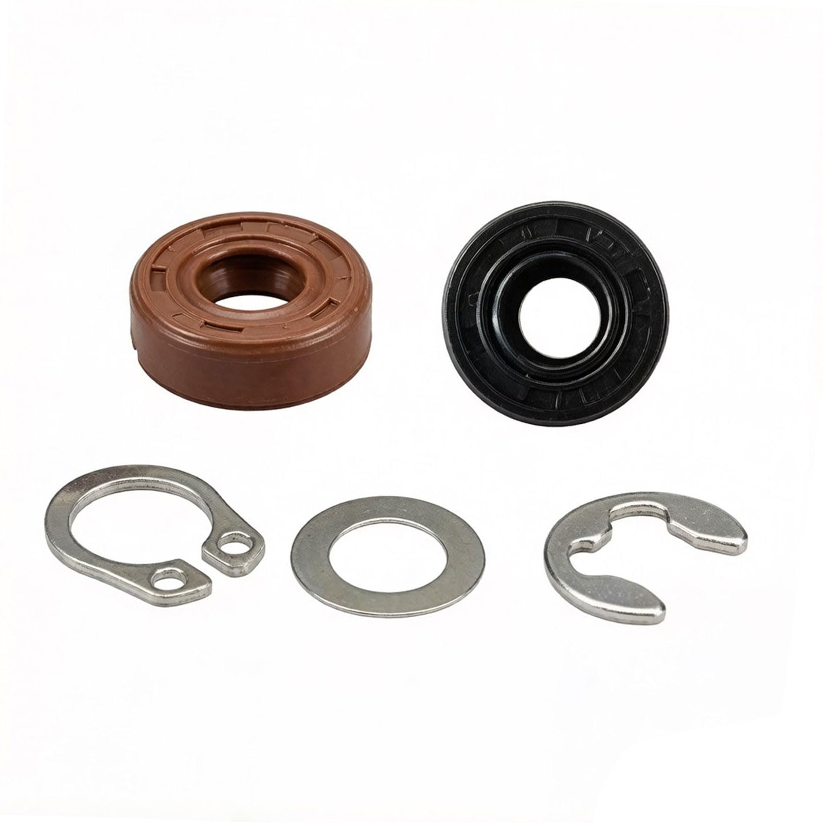 NVOQILIN Lasting Bread Machine Gasket and Metal Clip Set Prevents Leakage and Extends Appliance Life for Enhanced Durability Bread Maker Maintenance Part
